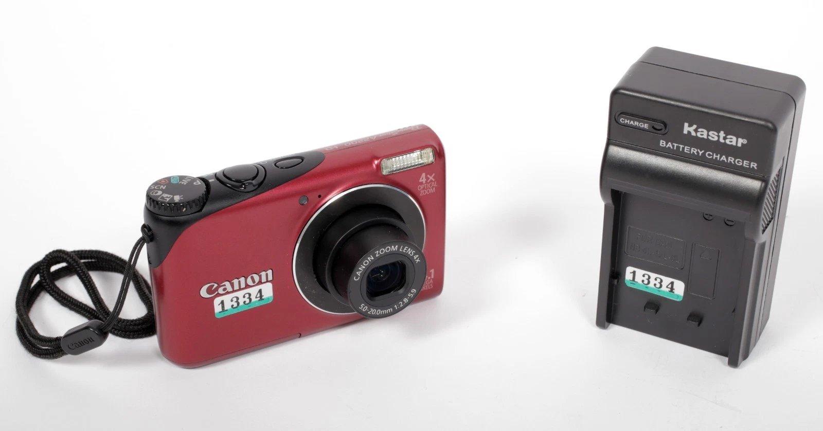 Canon PowerShot RED A2200 14.1MP Compact Digital Camera + new
